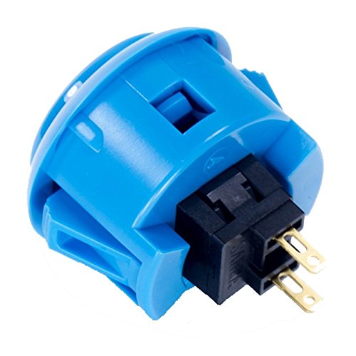 Amazon | 三和電子 ハメ込み式押しボタン30φ 青 OBSF-30-B | 押し